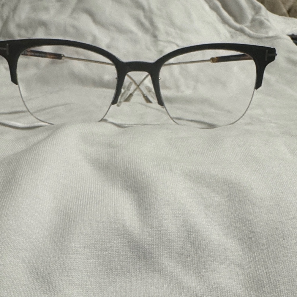 Tom Ford Black and Gold Glasses